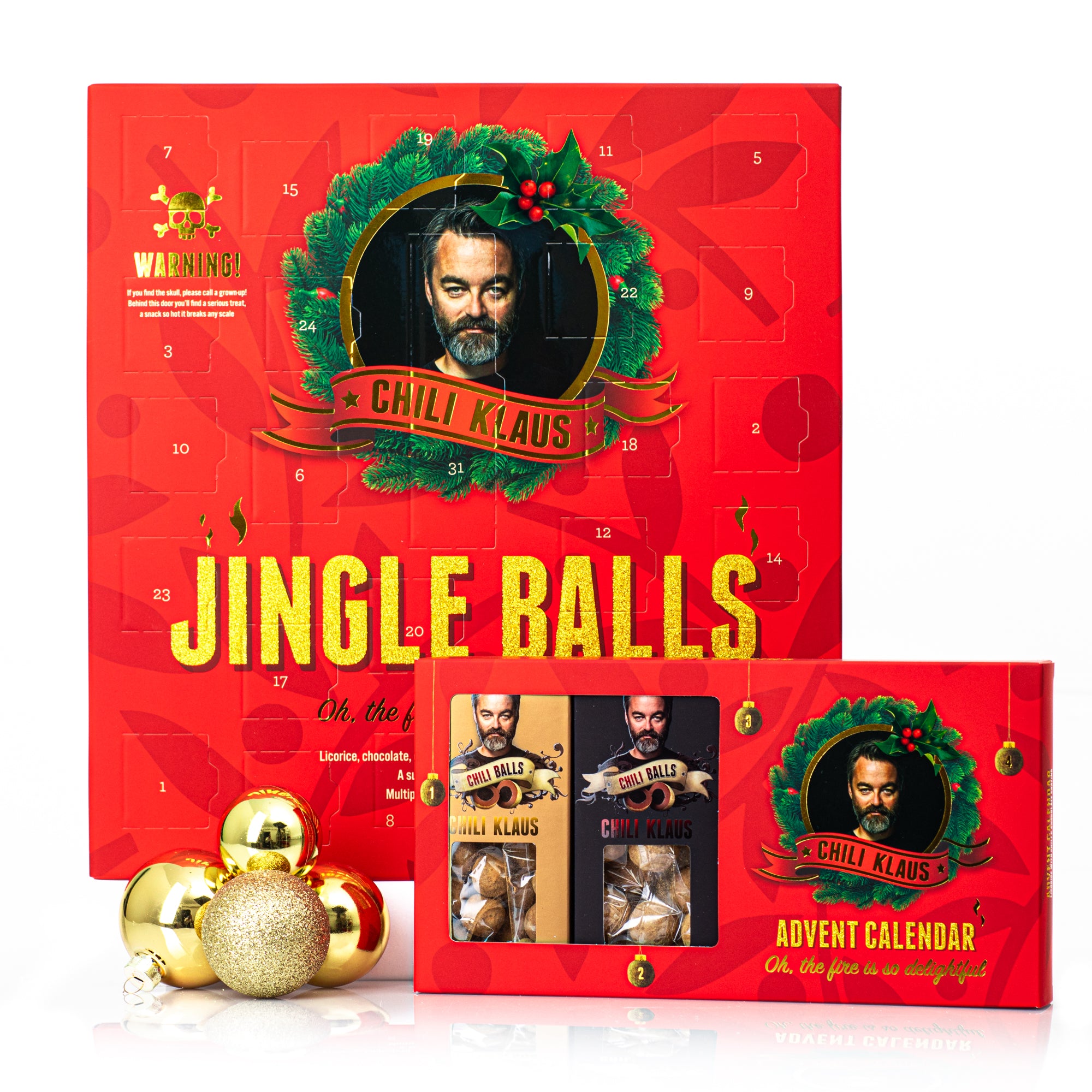 Jingle Balls + Advent Chili Klaus INT