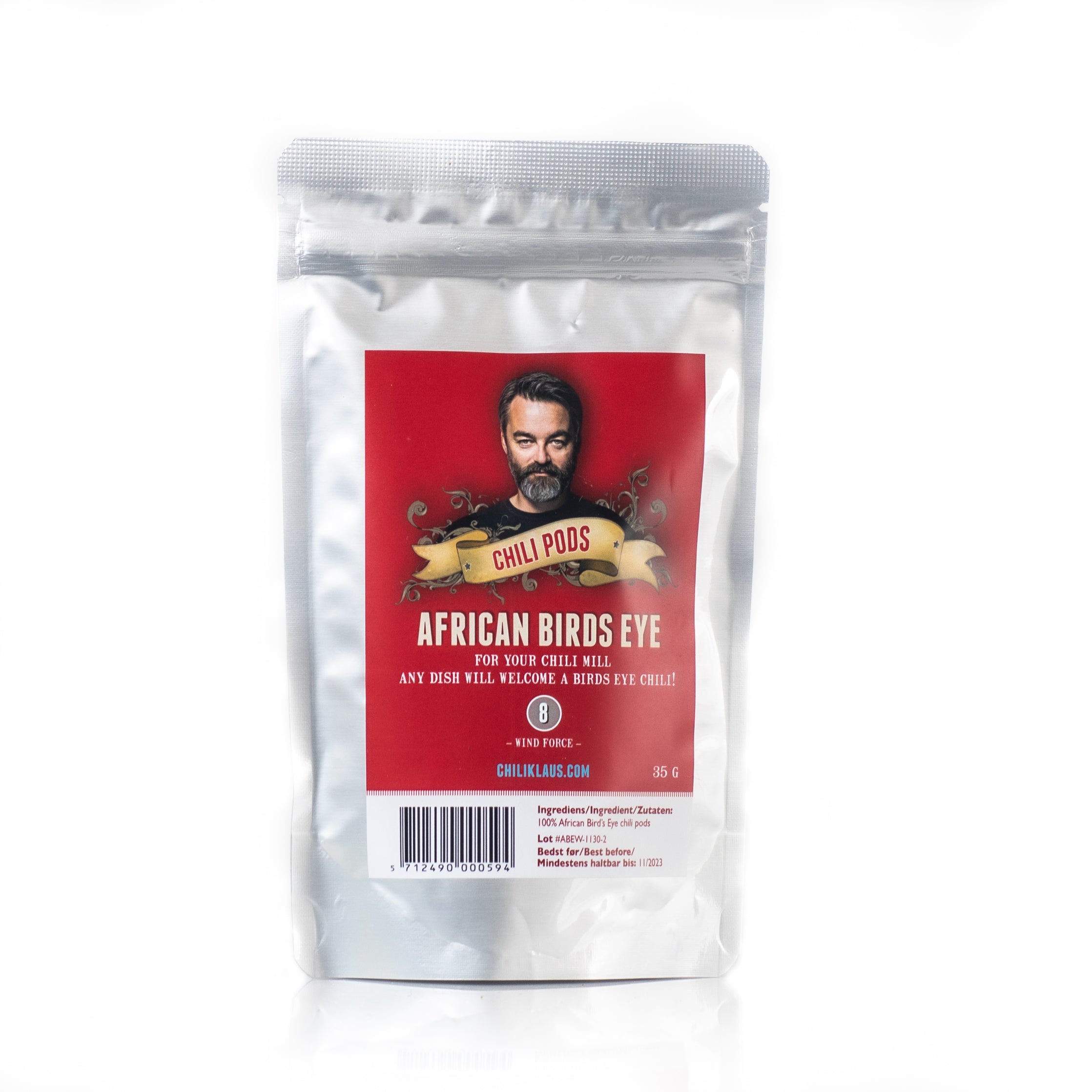 African Birds Eye - Whole Dried Chili
