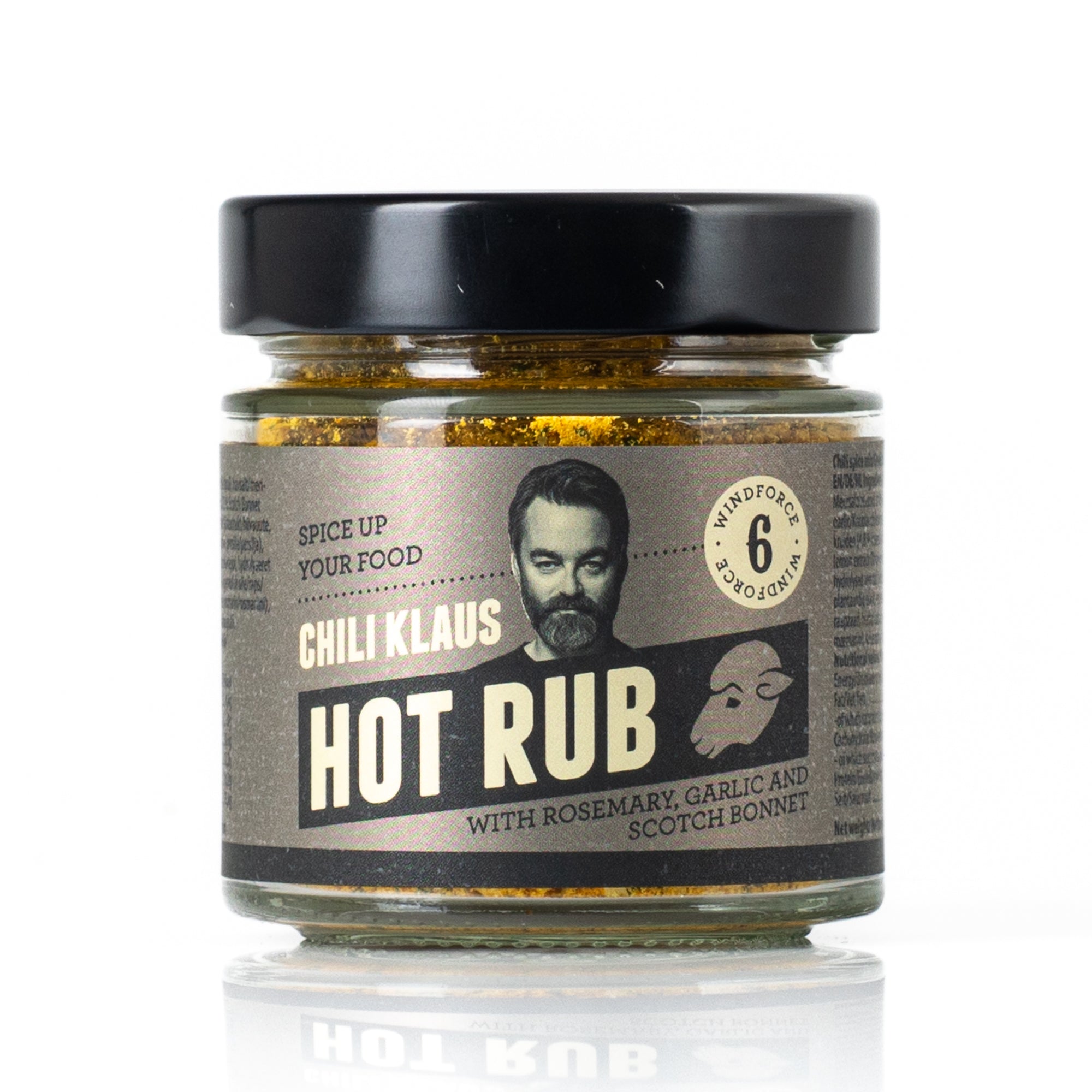 Hot Rub - Rosemary, Garlic & Scotch Bonnet